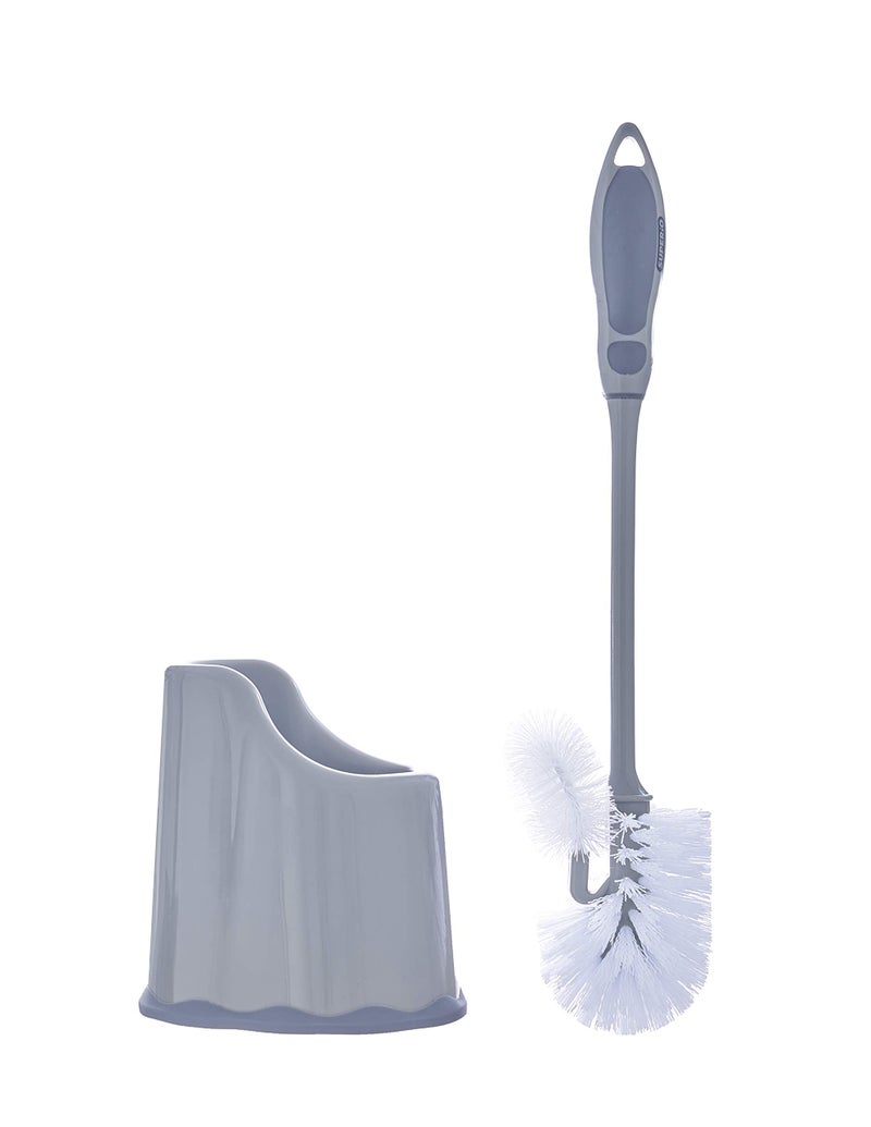 Superio Toilet Brush and Holder (1 Pack) Toilet Scrubber Bowl Cleaner Brushes Wand, Toilets Brush with Holder Caddy, Bathroom Cleaning Brush, Bowl Brush Set - Image 1
